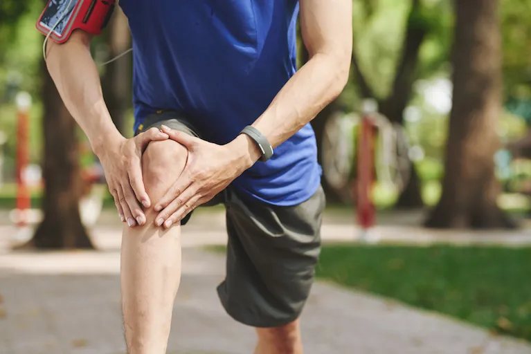 Jogging injury 膝の痛み